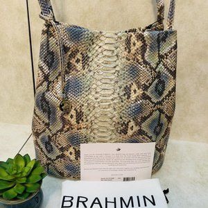 NWT BRAHMIN  LEATHER TOTE